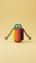 Firecracker rope tug toy