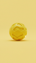 Bouncy Fetch Ball with Grip Texture