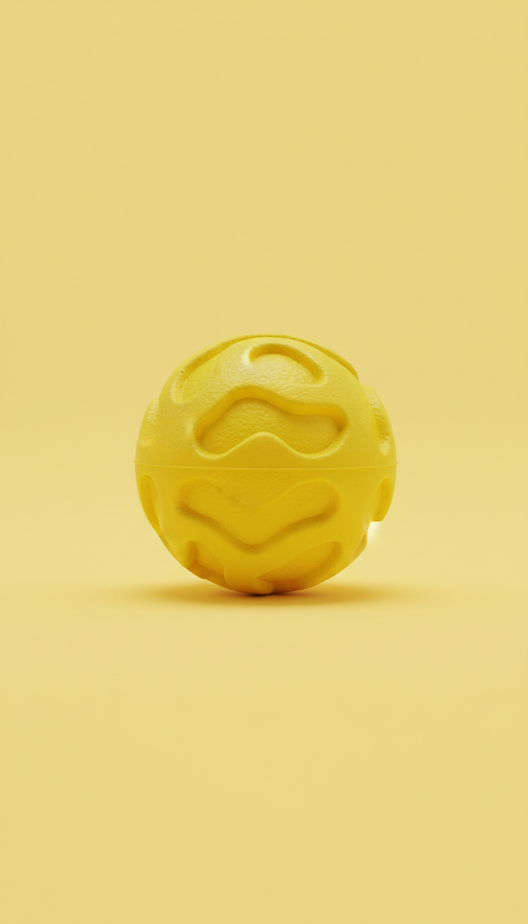 Bouncy Fetch Ball with Grip Texture